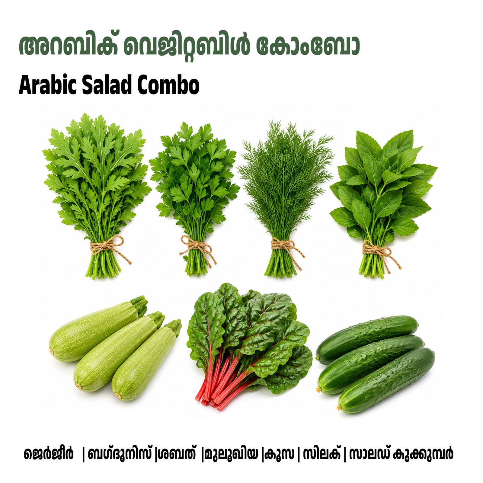 Arabic Vegitable Seed Combo
